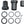 CeramicSpeed PF4630 Bottom Bracket - PF30/BBright/386EVO 30mm Spindle Coated Races BLK