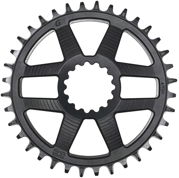 e*thirteen Helix Race GR Direct Mount Chainring - 36t For use Helix Race GR Crank Silver