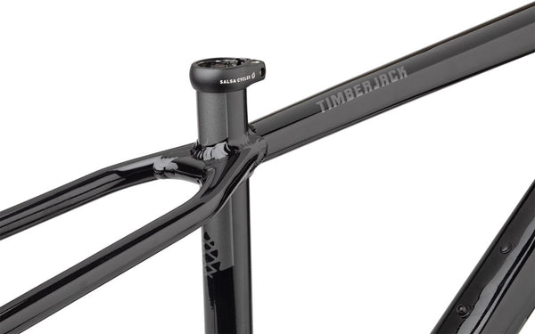 Salsa Timberjack Frame - 29/27.5" Aluminum Black X-Large
