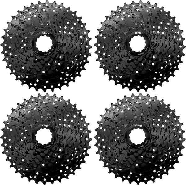 KMC REACT Cassette - 9-Speed 11-36t HG Driver Compatible Black 4 pk.
