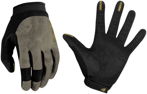 Bluegrass React Gloves - Gray Full Finger X-Large