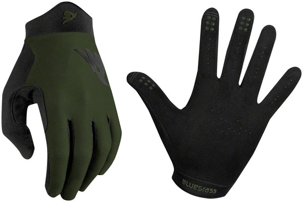 Bluegrass Union Gloves - Green Full Finger X-Large