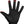 Bluegrass React Gloves - Black Full Finger X-Large