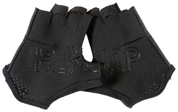 Handup Shorties Gloves - Solid Black Short Finger Medium