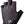 Handup Shorties Gloves - Solid Black Short Finger Medium