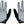 Handup Most Days Gloves - Smoke Gray Full Finger Large
