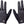 Handup Most Days Gloves - Pure Black Full Finger X-Large