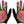 Handup Vented Gloves - Pineapples Carribbean Full Finger Medium
