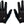 Handup Pro-Tection Gloves - Pure Black Medium