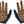Handup Vented Gloves - Chill Cheetah Large