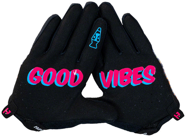 Handup Youth Gloves - Reverse Tie Dye Medium