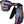 Handup Youth Gloves - Reverse Tie Dye Large