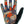 Handup Vented Gloves - Paradise Pedal Medium
