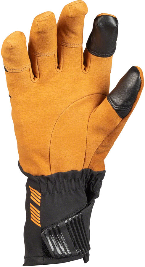 45NRTH 2023 Sturmfist 5 LTR Leather Gloves - Tan/Black Full Finger Small