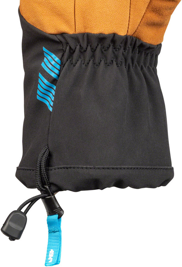 45NRTH 2023 Sturmfist 4 LTR Leather Gloves - Tan/BLK Lobster Style 2X-Large