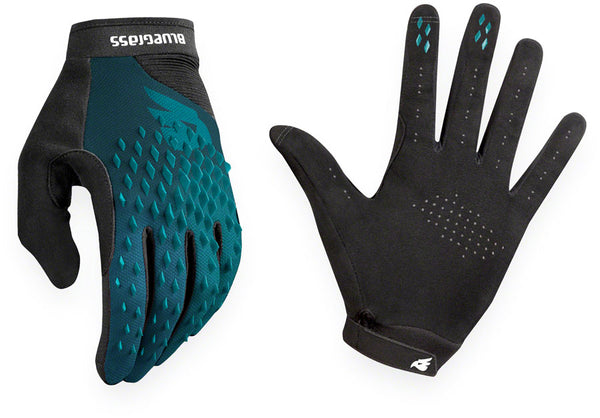 Bluegrass Prizma 3D Gloves - Blue Full Finger Medium