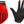 Bluegrass Prizma 3D Gloves - Red Full Finger X-Large