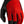 Bluegrass React Gloves - Red Full Finger Large
