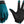 Bluegrass React Gloves - Blue Full Finger Medium