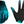 Bluegrass Vapor Lite Gloves - Blue Full Finger X-Large