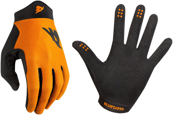 Bluegrass Union Gloves - Orange Full Finger Medium
