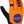 HandUp Most Days Gloves - Shuttle Runners Orange Full Finger Small