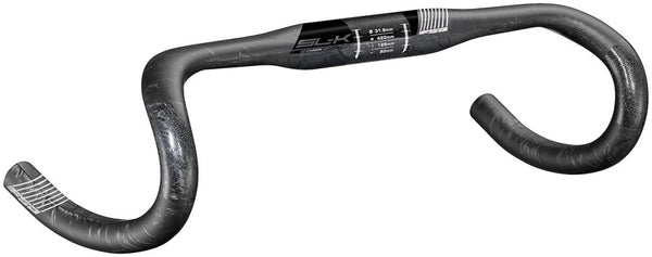 FSA SL-K Compact Handlebar 31.8mm Clamp Diameter 360mm Width ACR Internal Routing Compatible – Carbon