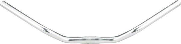MSW 25.4 Urban Cruiser Bar 620mm Wide 55mm Rise 40 degreeSweep Silver