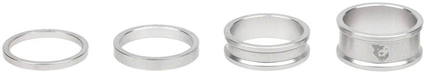Wolf Tooth Precision Headset Spacer Kit with 3mm, 5mm, 10mm, and 15mm Stack Spacers