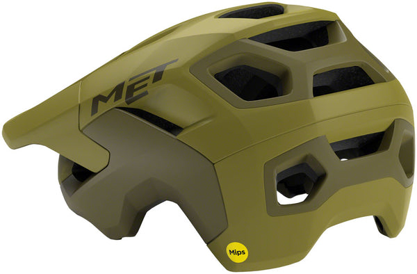 MET Revo MIPS Helmet - Olive/Matte Large