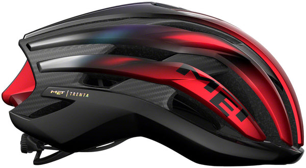 MET Trenta 3K Carbon MIPS Helmet - Red Iridescent Large