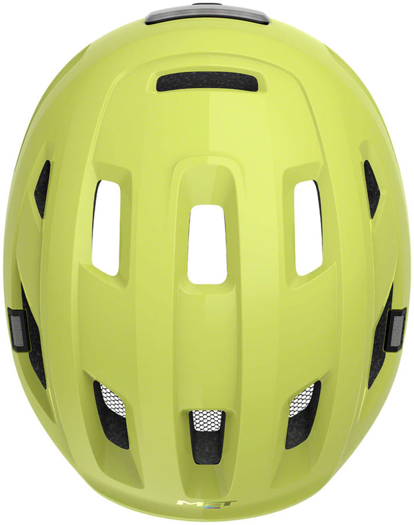 MET E-Mob MIPS Helmet - Lime Gloss Small