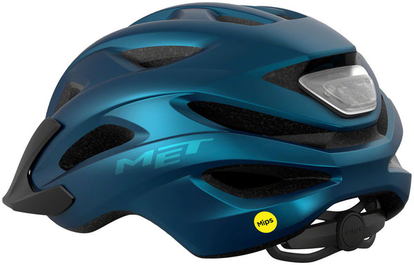 MET Crossover MIPS Helmet - Blue Metallic One Size