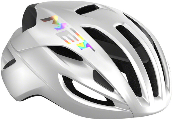 MET Rivale MIPS Helmet - White Holographic Glossy Medium