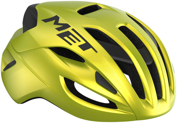 MET Rivale MIPS Helmet - Lime Yellow Metallic Glossy Medium