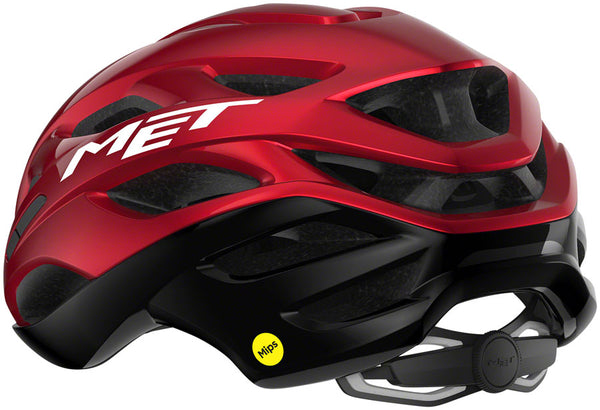 MET Estro MIPS Helmet - Red/Black Metallic Glossy Large