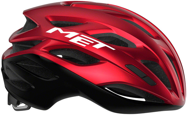 MET Estro MIPS Helmet - Red/Black Metallic Glossy Medium