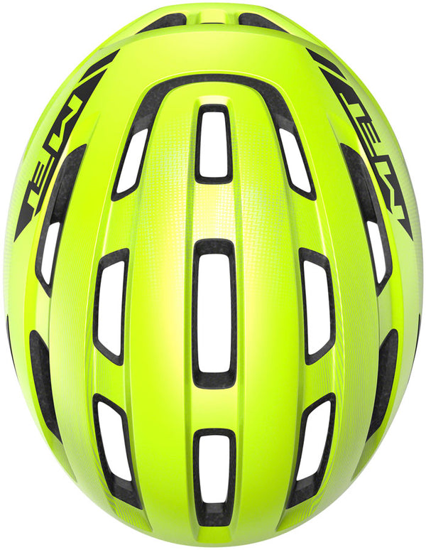 MET Miles MIPS Helmet - Fluorescent Yellow Glossy Medium/Large