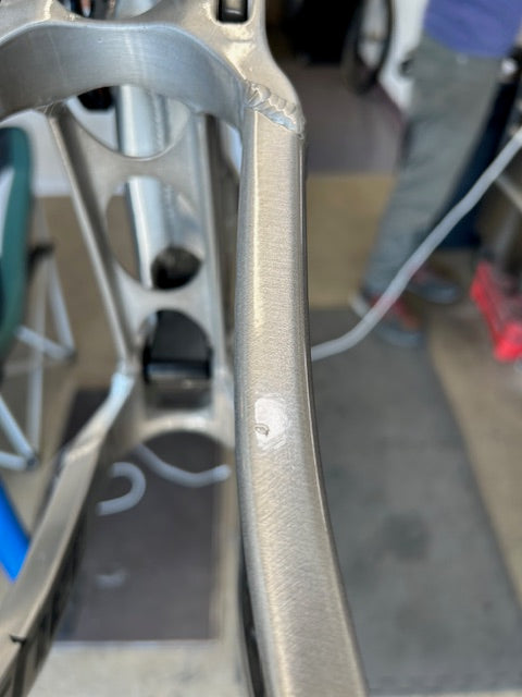 Lightly Used - Banshee Prime V3.2 Frameset Raw Large (NO WARRANTY)