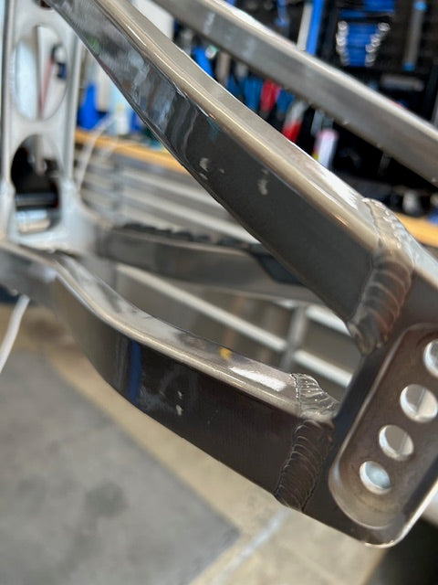 Lightly Used - Banshee Prime V3.2 Frameset Raw Large (NO WARRANTY)
