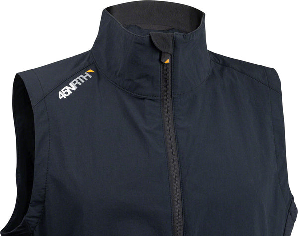45NRTH 2023 Naughtvind Vest - Mens Black Small