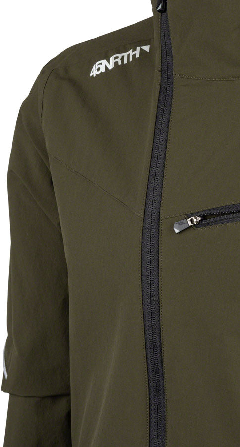 45NRTH 2024 Naughtvind Jacket - Mens Polar Pine Medium