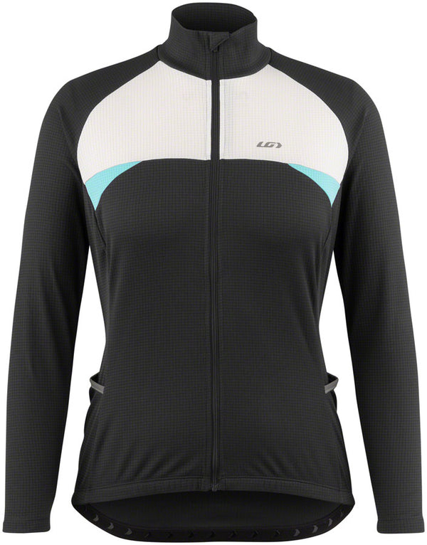 Garneau Captain Jersey - Womens Black/White/Blue Medium