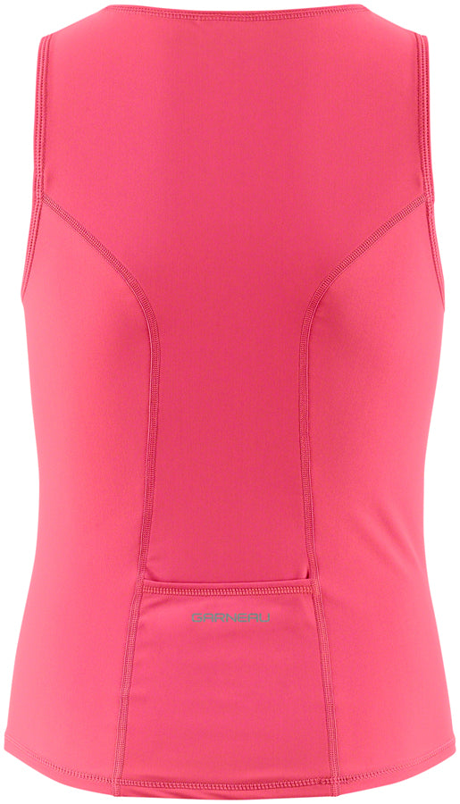 Garneau Comp 2 Junior Multi-Sport Top - Pink Pop Sleeveless Youth X-Small
