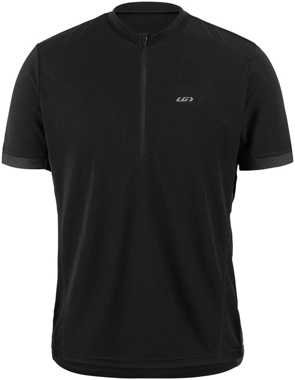Garneau Connection 2 Jersey - Black Short Sleeve Mens Small