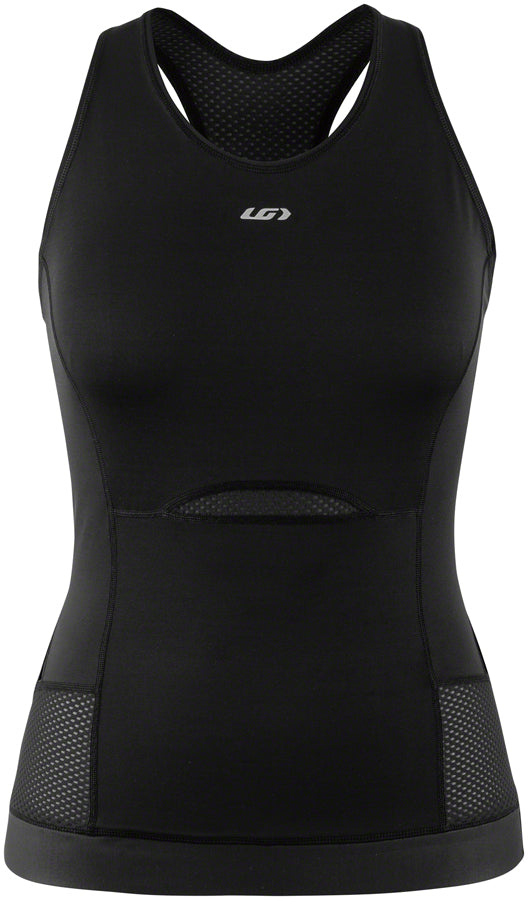 Garneau Sprint Tri Tank Multi-Sport Top - Black Sleeveless Womens X-Small