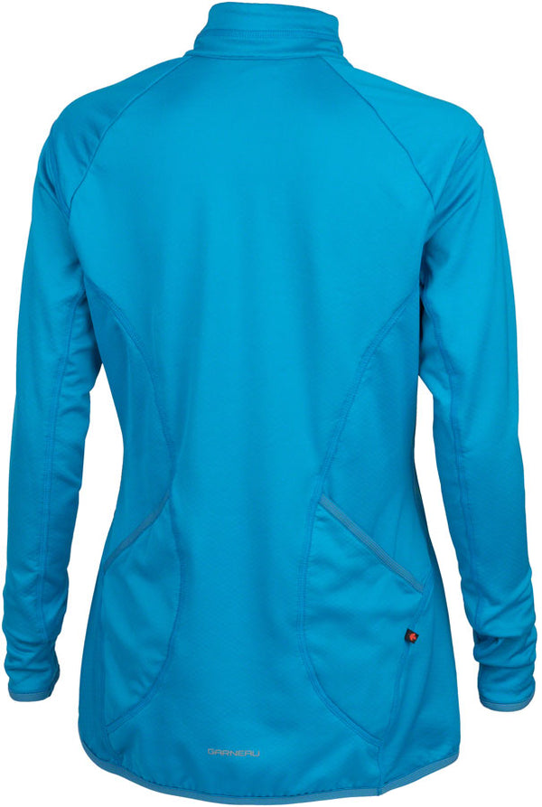 Garneau Edge 2 Long Sleeve Jersey - Blue Hawa Womens Medium