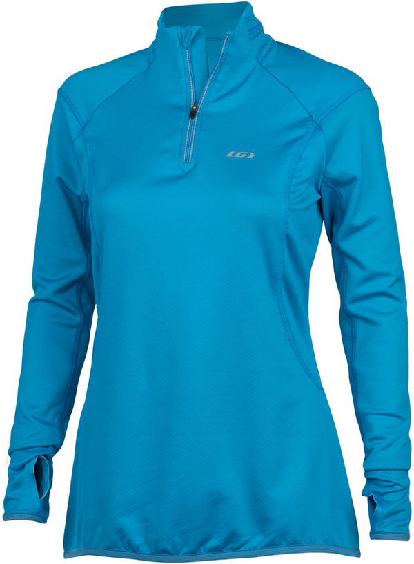 Garneau Edge 2 Long Sleeve Jersey - Blue Hawa Womens Medium