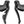 microSHIFT Sword BLK 1x9-Speed Groupset - Includes Brake/Shifters Rear Derailleur Medium Cage 11-46t Cassette