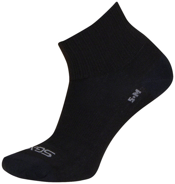 SockGuy SGX Black Socks - 2.5" Large/X-Large